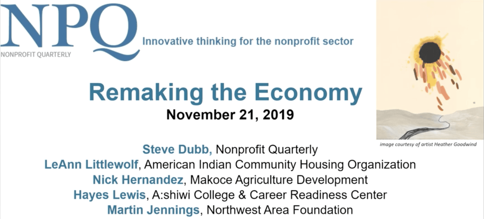 Remaking the Economy in Indian Country (2019)