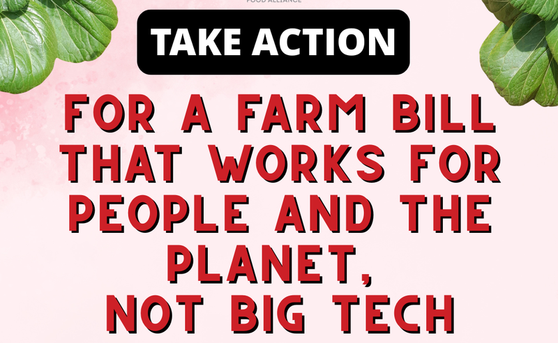 URGENT! Tell your Senators to VOTE NO on this Farm Bill!